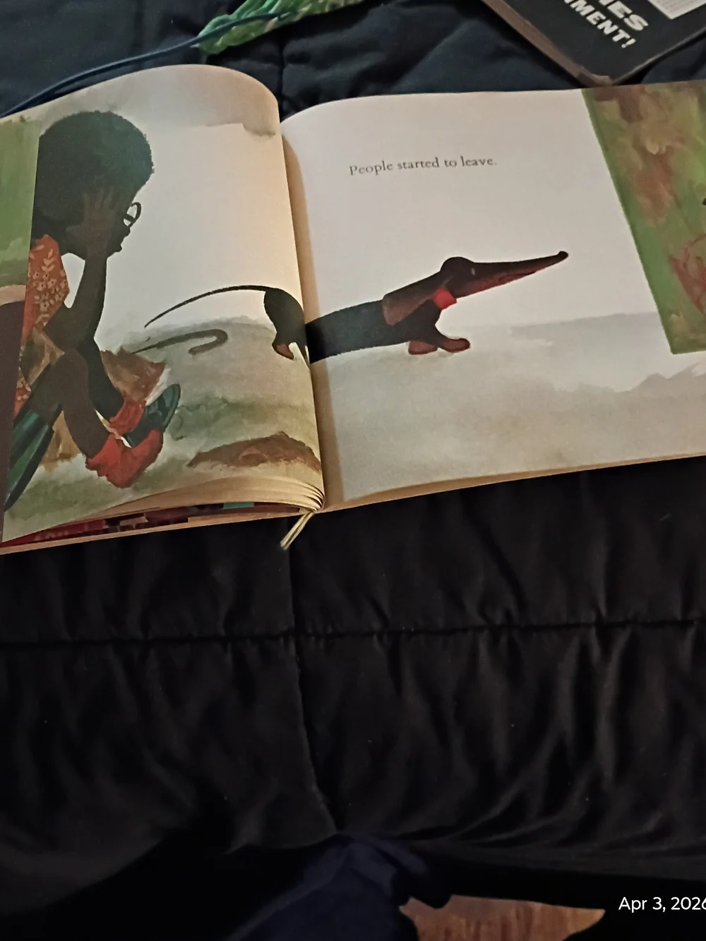Hi, Cat! - Vintage Children’s Book (Black, Green)